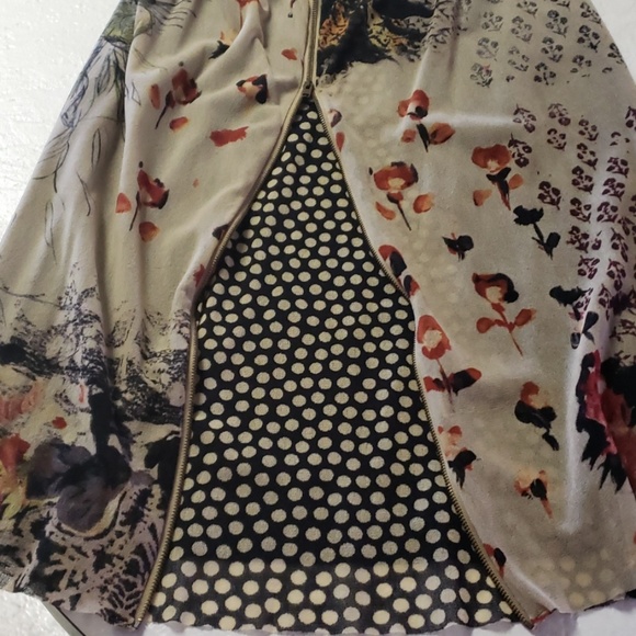 FUZZI Print Elasticized Stretch Skirt - Picture 5 of 8